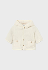 Mayoral Sky Reversible Shearling Coat - Baby
