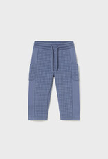 Mayoral Steel Blue Knit Pants