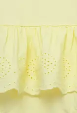 Little Me Yellow Eyelet Bubble & Headband