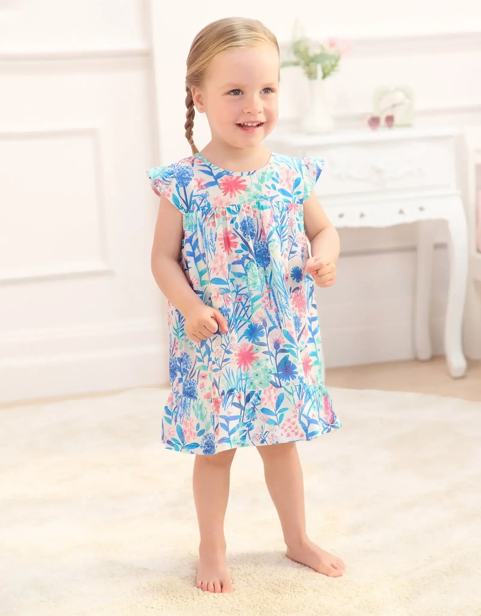 Hatley Wildflower Flounce Dress