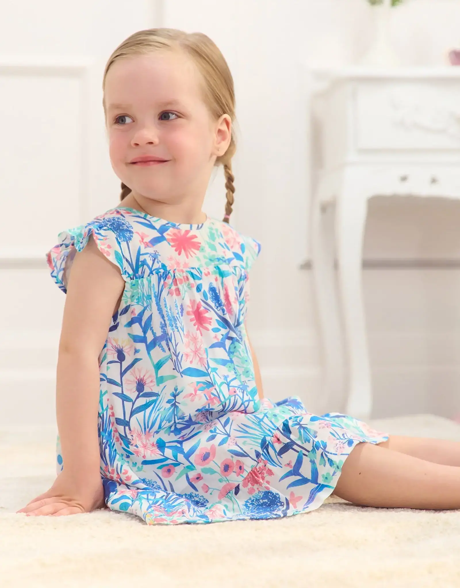 Hatley Wildflower Flounce Dress