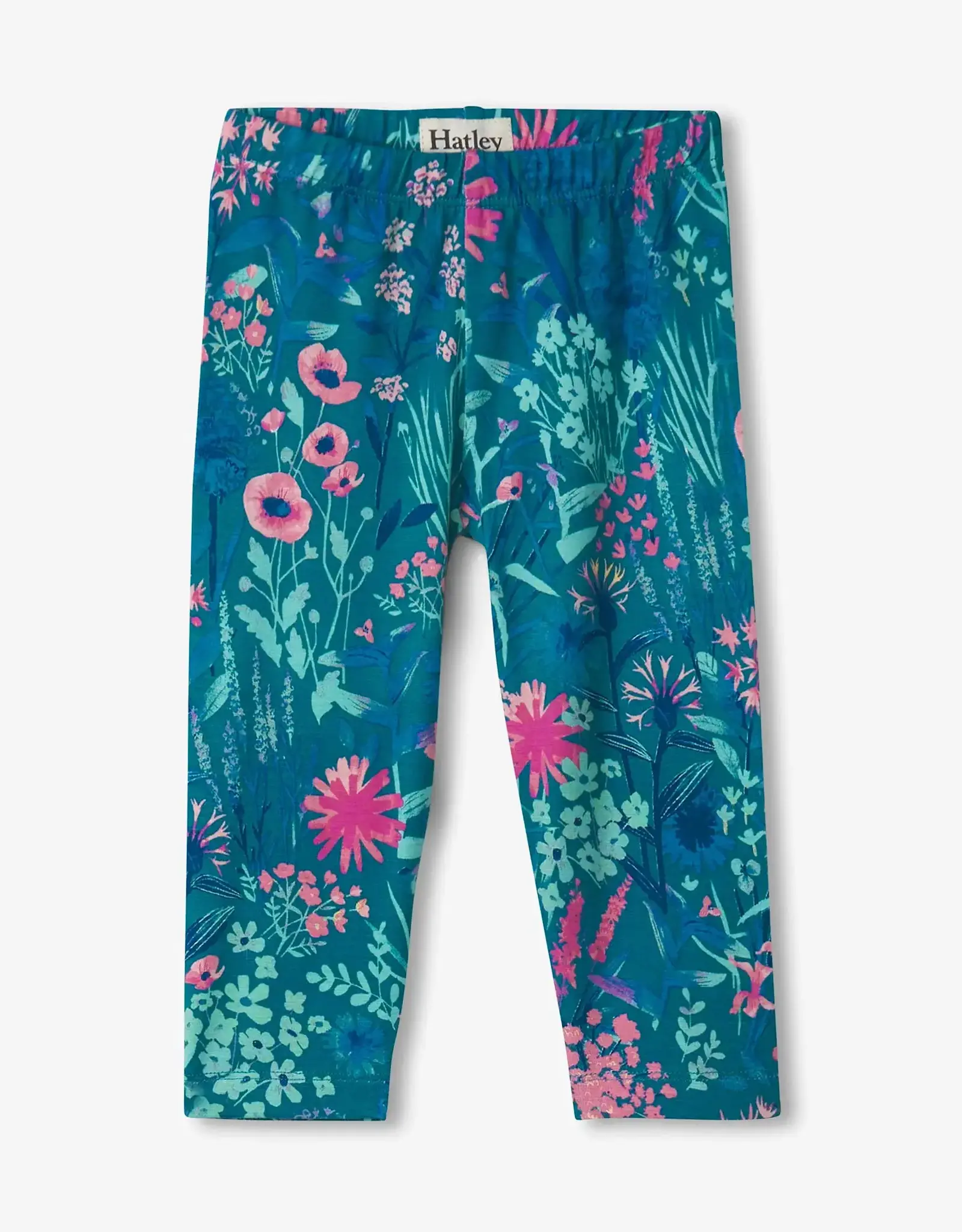 Hatley Wildflower Stretch Bamboo Toddler Leggings