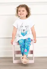 Hatley Wildflower Stretch Bamboo Toddler Leggings
