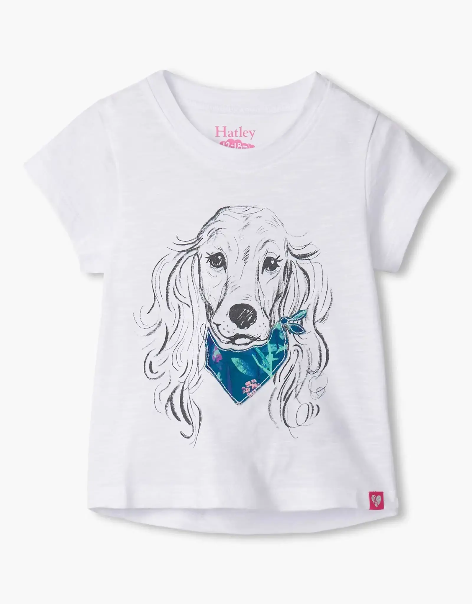 Hatley Wildflower Puppy Graphic Tee