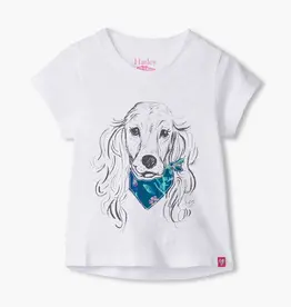 Hatley Wildflower Puppy Graphic Tee