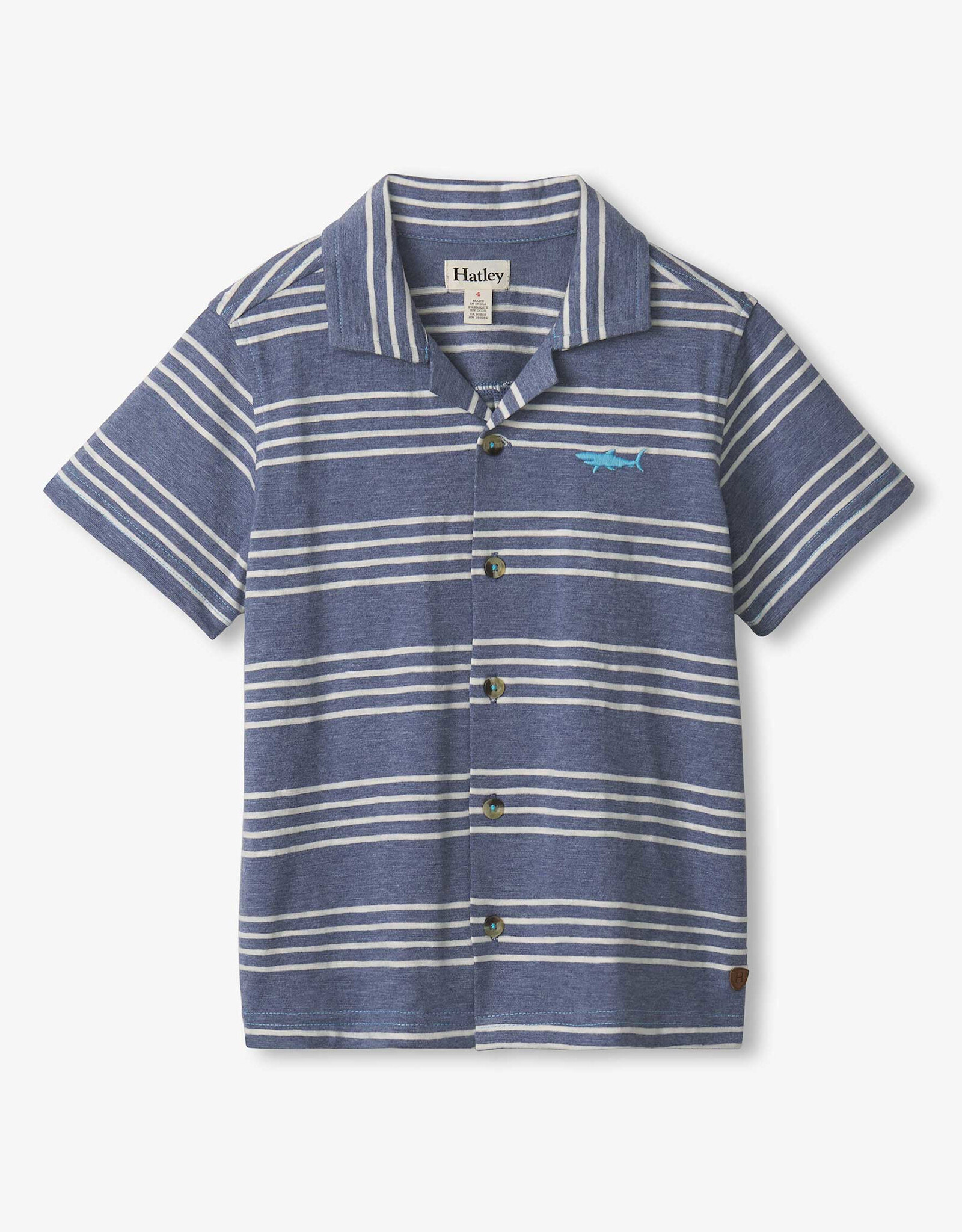 Hatley Nautical Stripes Jersey Button Down