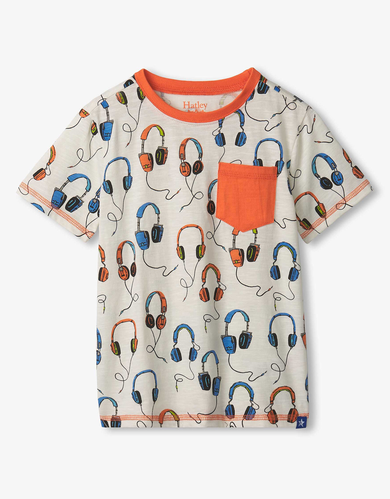 Hatley Big Headphones Graphic Tee