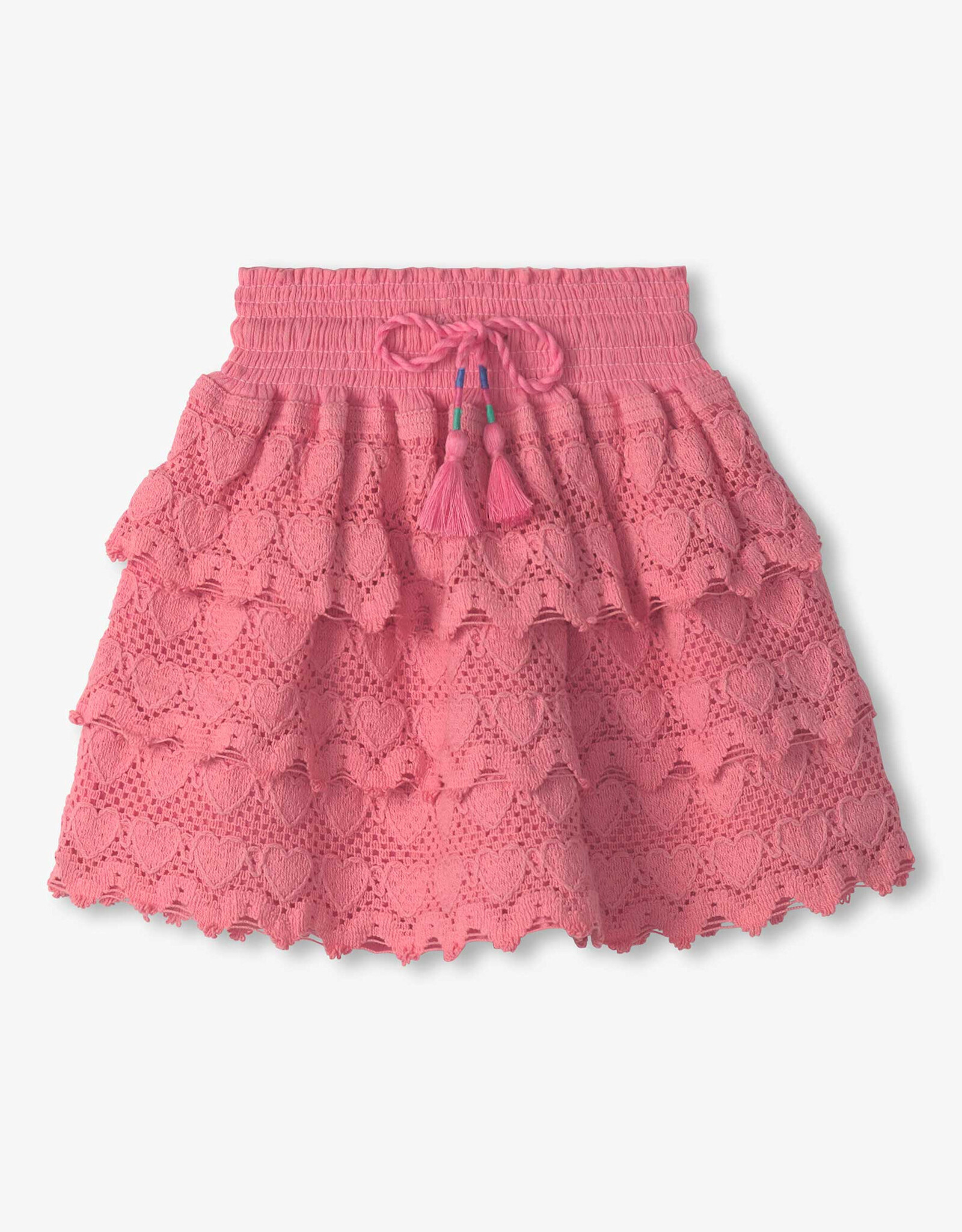 Hatley Pink Hearts Floaty Skort