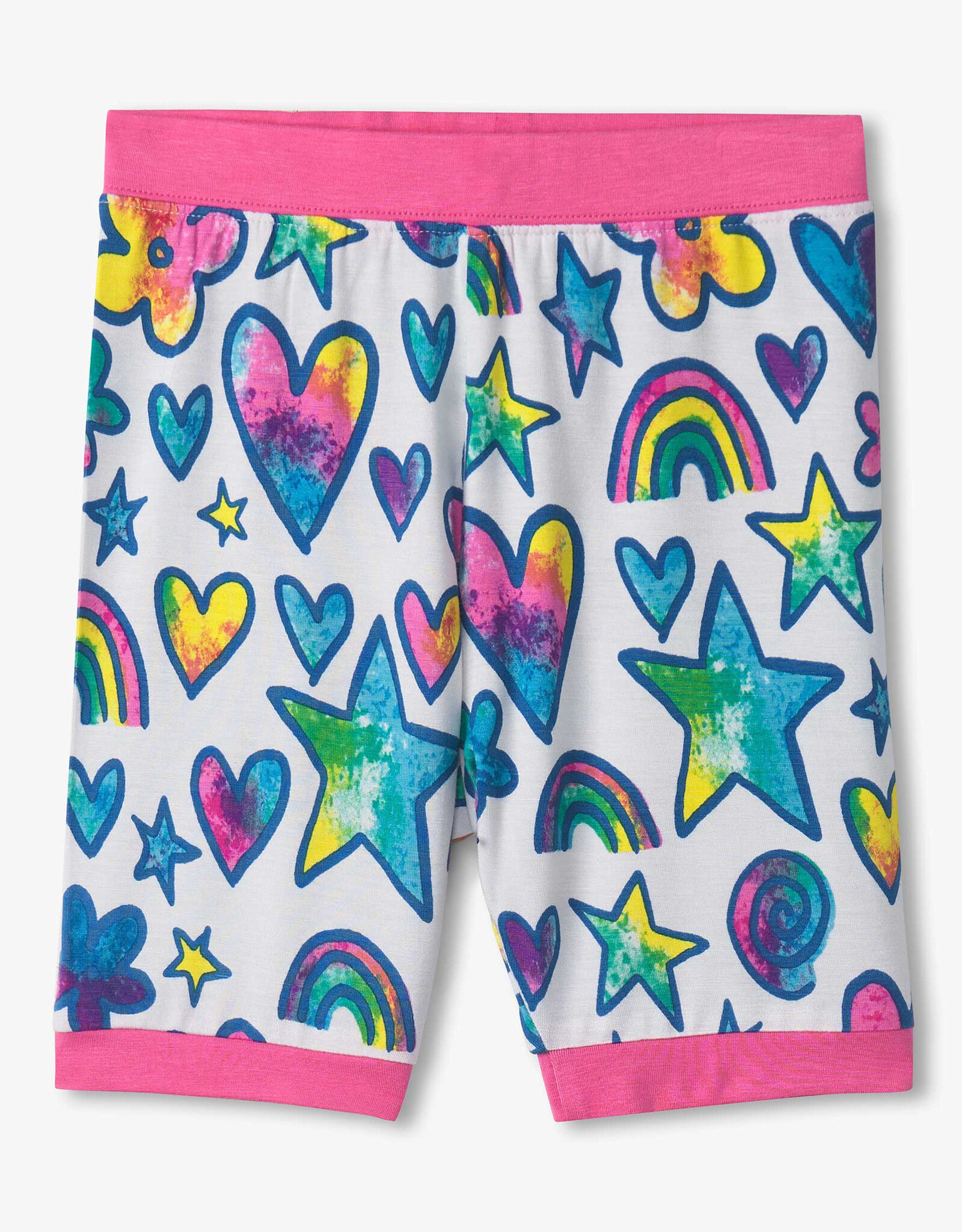 Hatley Watercolour Doodles Bamboo Short Pajama Set