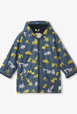 Hatley Under Construction Zip Up Rain Jacket