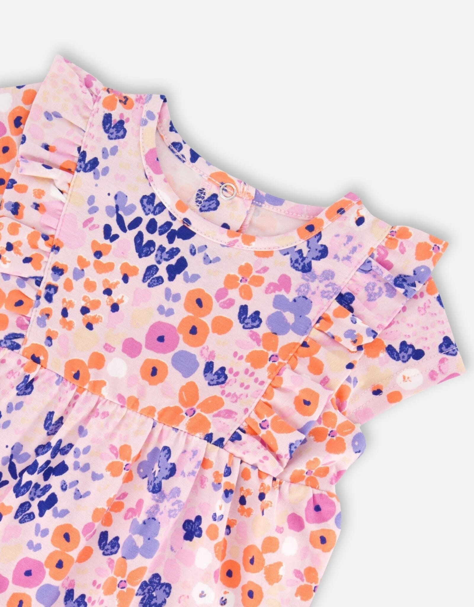 Deux Par Deux Field Flowers Romper