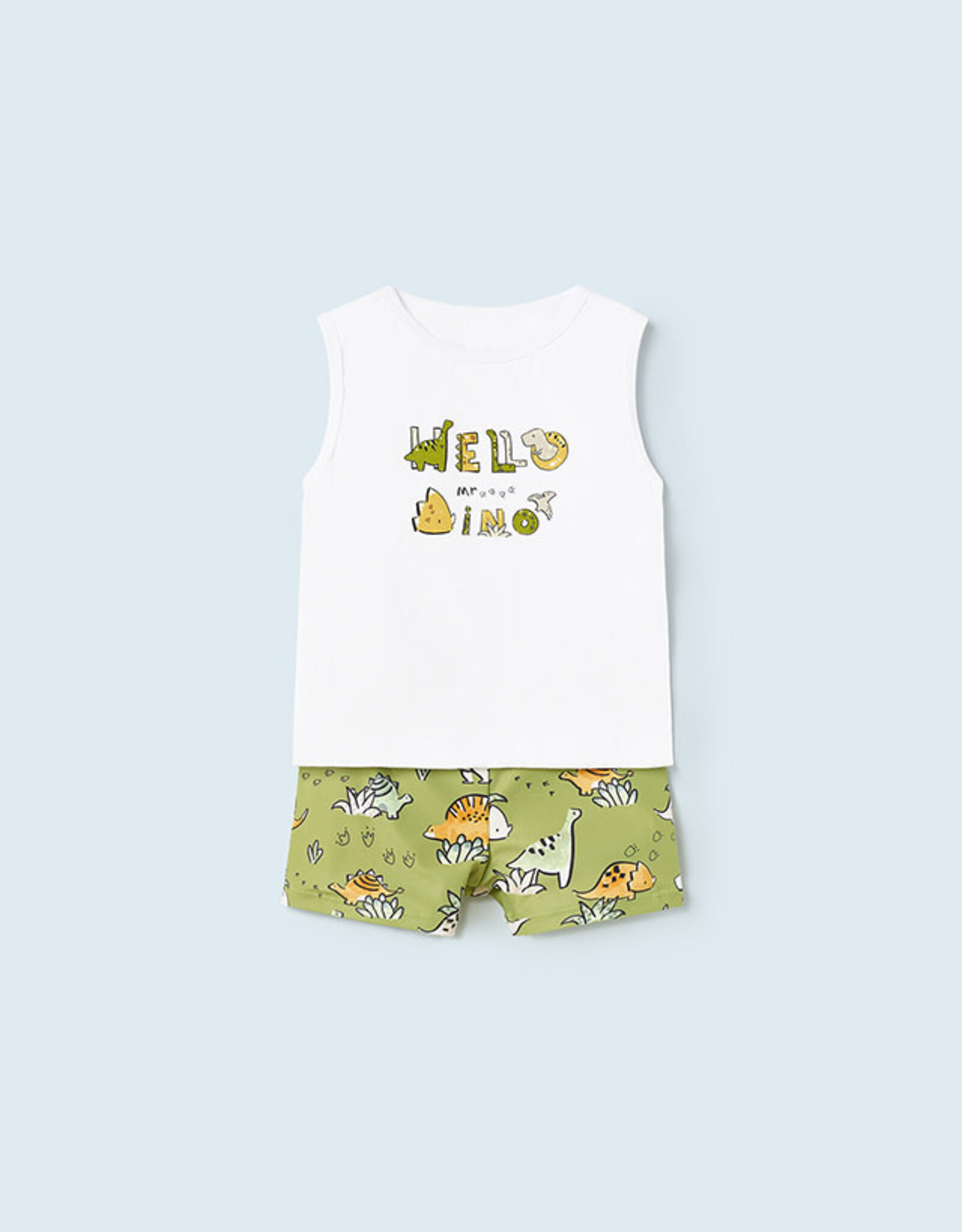 Mayoral Jungle Swim Shorts w/Shirt