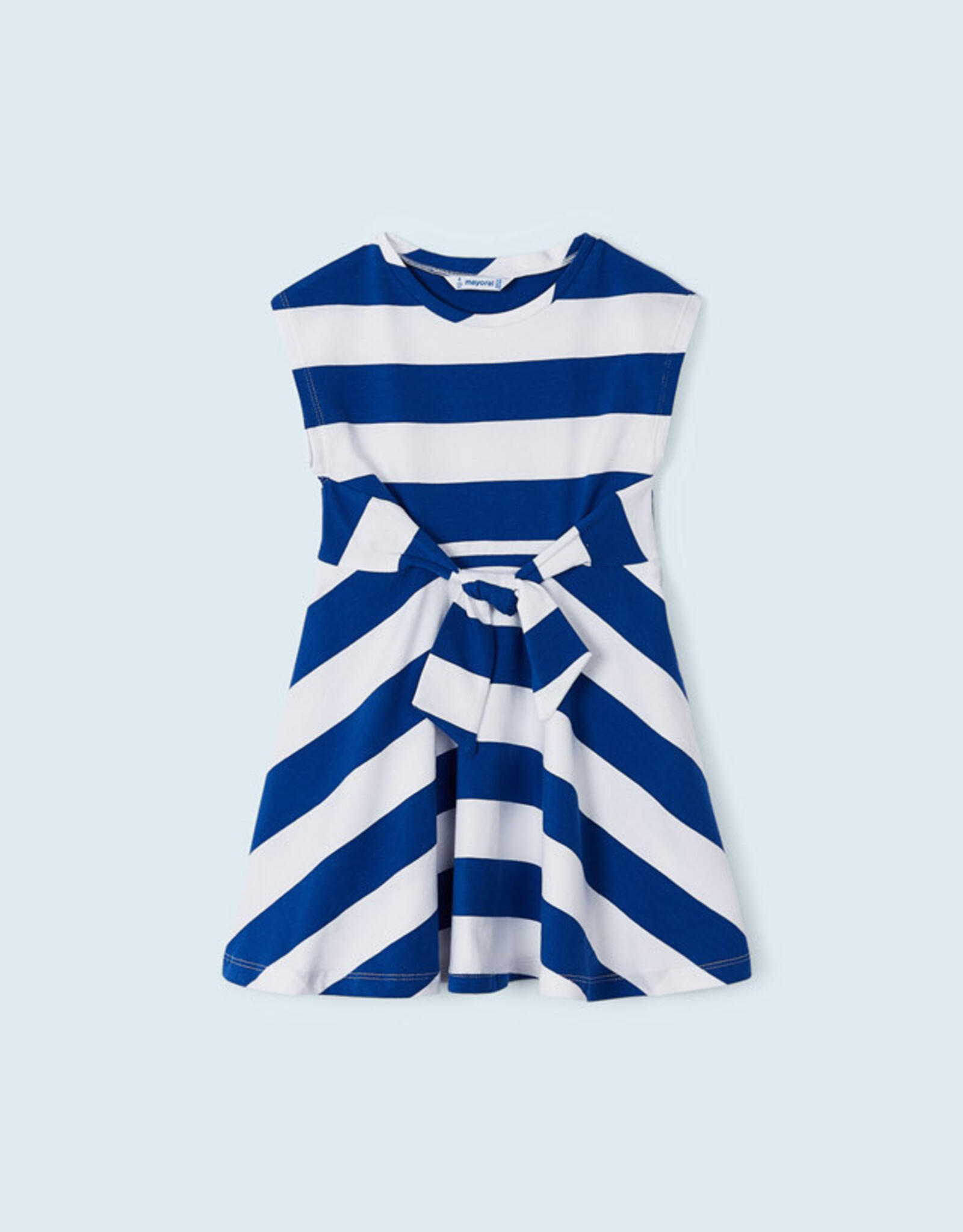 Mayoral Blue Stripes Dress