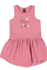 Noruk Pink Rose Floral Face Tunic