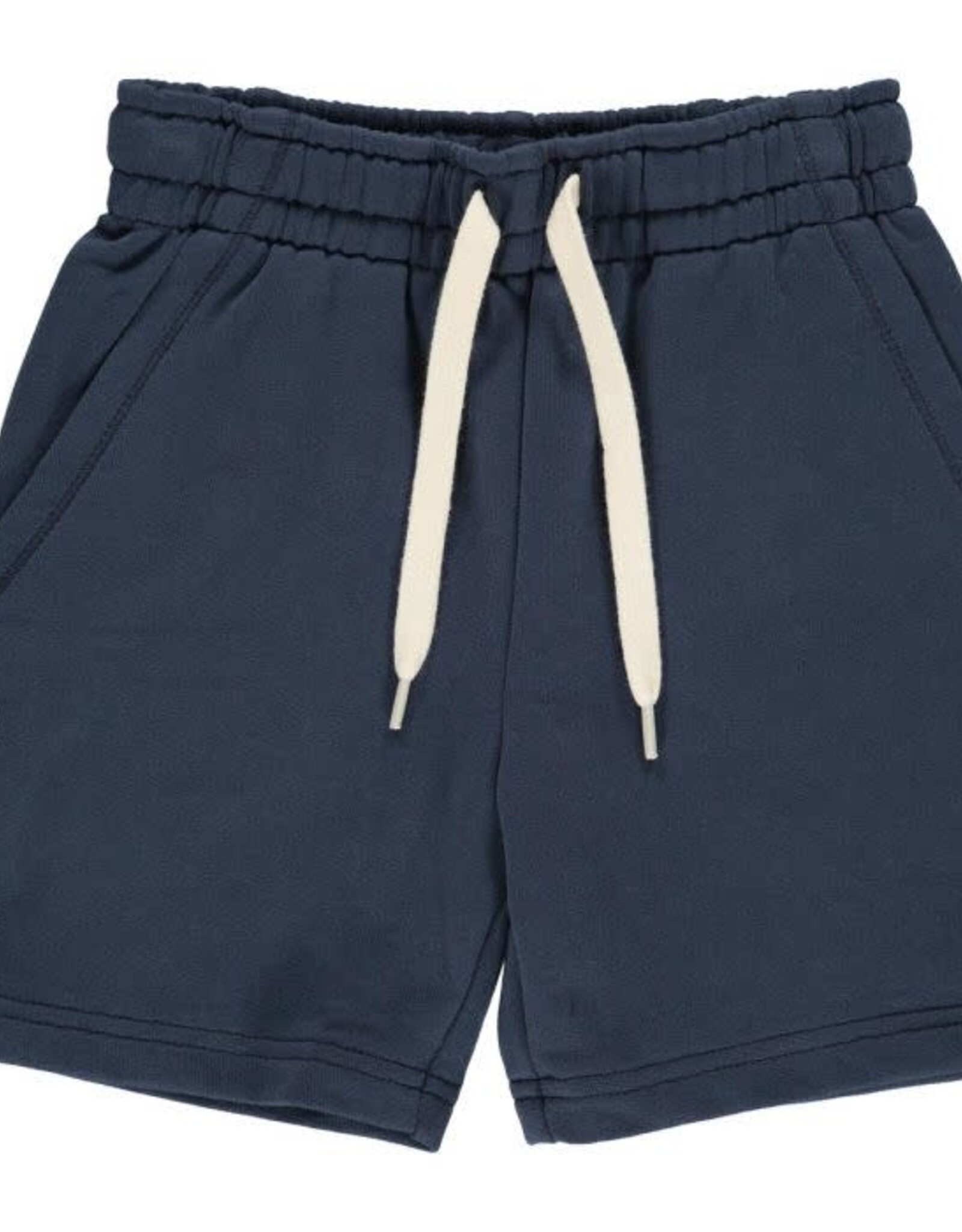 Green Cotton Sweat Shorts with Pockets