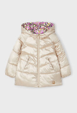 Mayoral Tapicoa Reversible Girls Coat with Hood