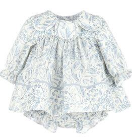 Casero Eucalyptus Frost Petal Float Dress w/Panty