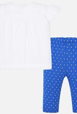 Mayoral “Do What Your Heart Tells You” T-Shirt and Legging Set