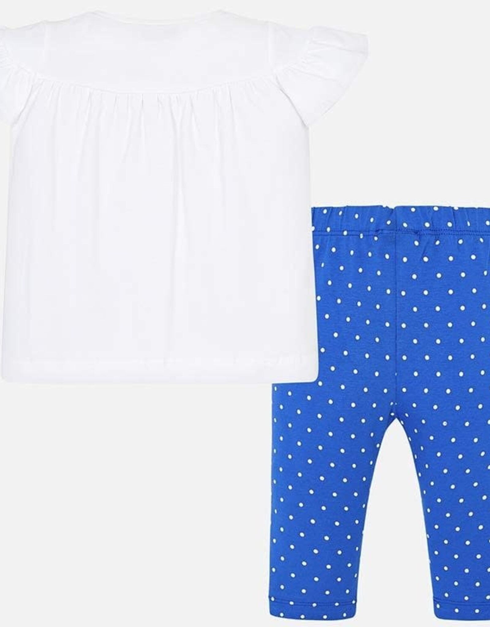 Mayoral “Do What Your Heart Tells You” T-Shirt and Legging Set