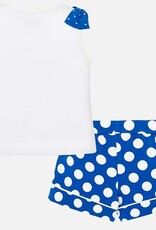 Mayoral Polka Dot Sunglasses T-Shirt and Shorts Set