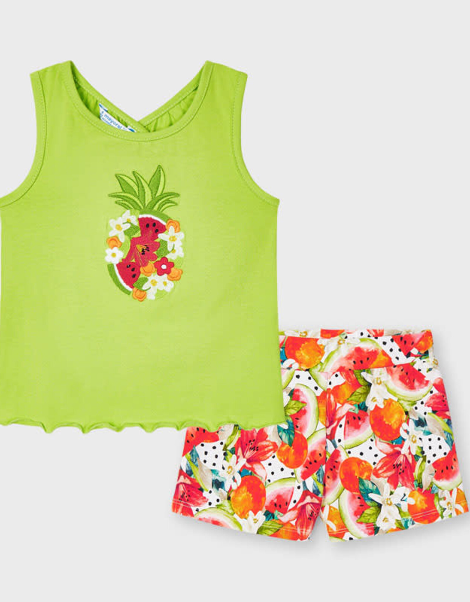 Mayoral Embroidery Short Set