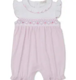 Kissy Kissy Hearts and Roses Short Playsuit