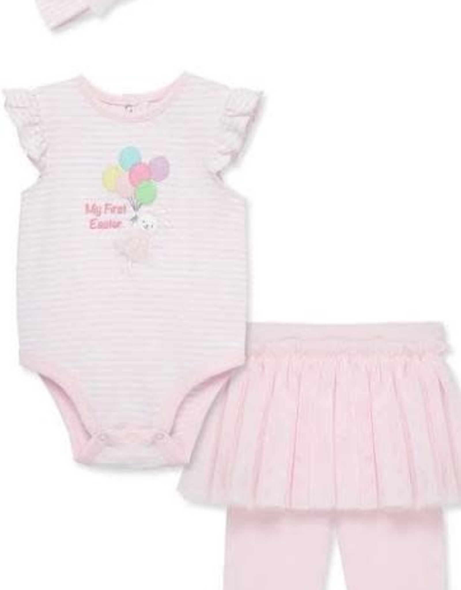 Little Me My First Easter 3pc Pink Set