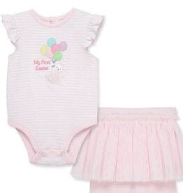 Little Me My First Easter 3pc Pink Set