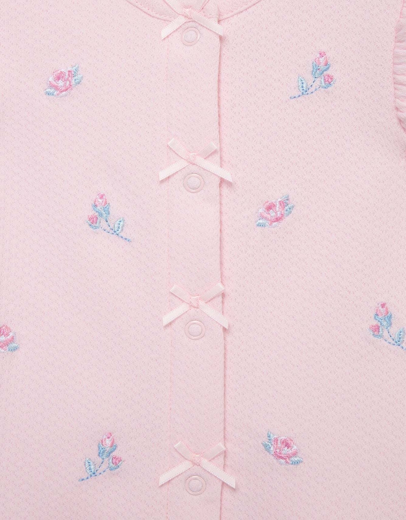 Little Me Floral Breeze Romper & Hat