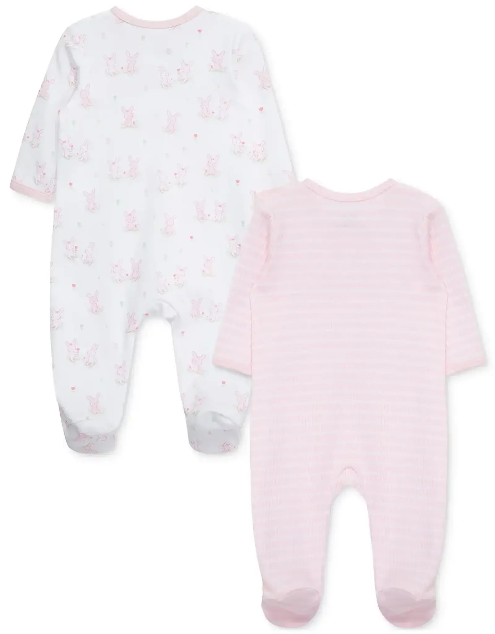 Little Me Cuddly Bunnies 2pc Footies