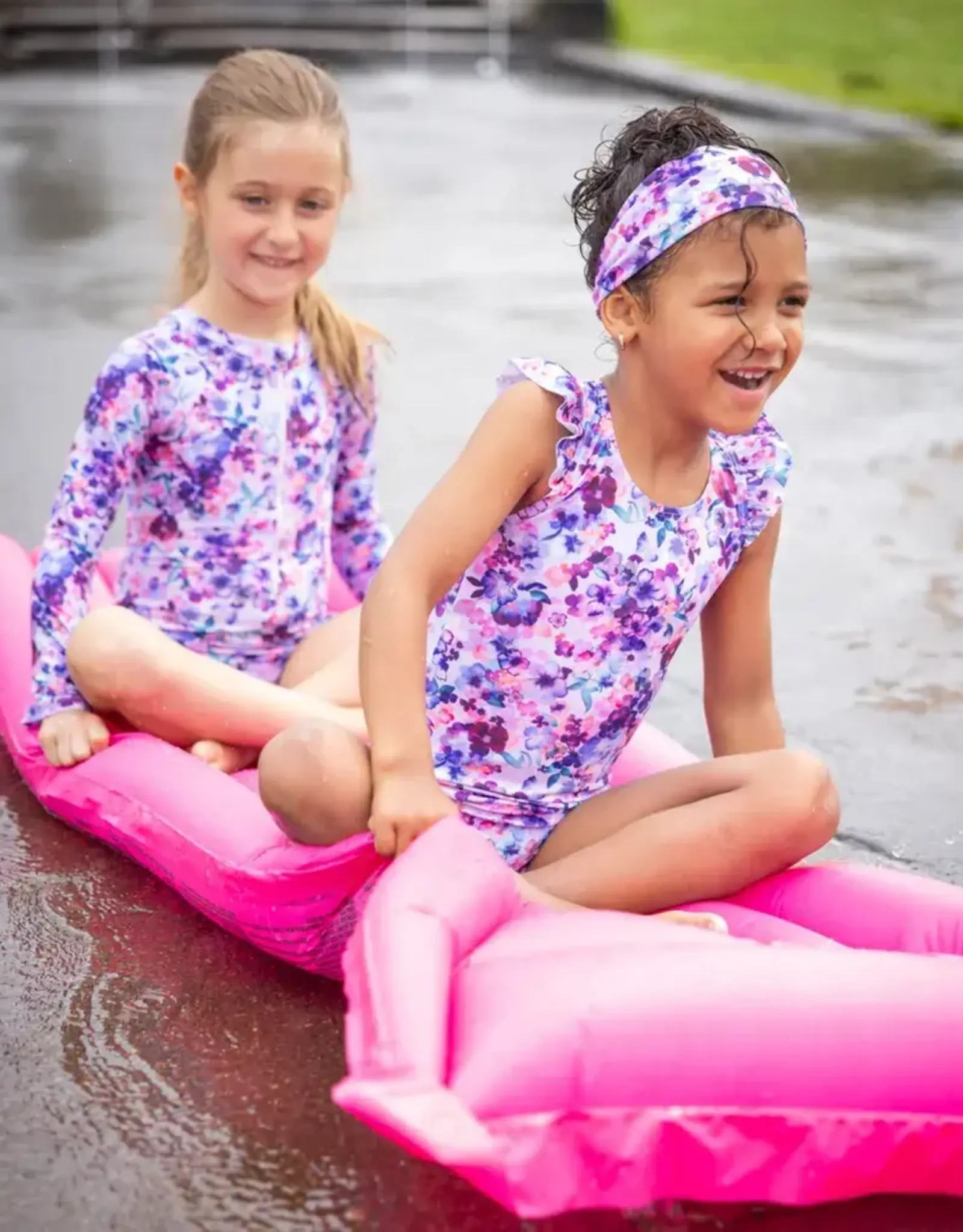 Noruk Blossom Long Sleeve UV Swimsuit