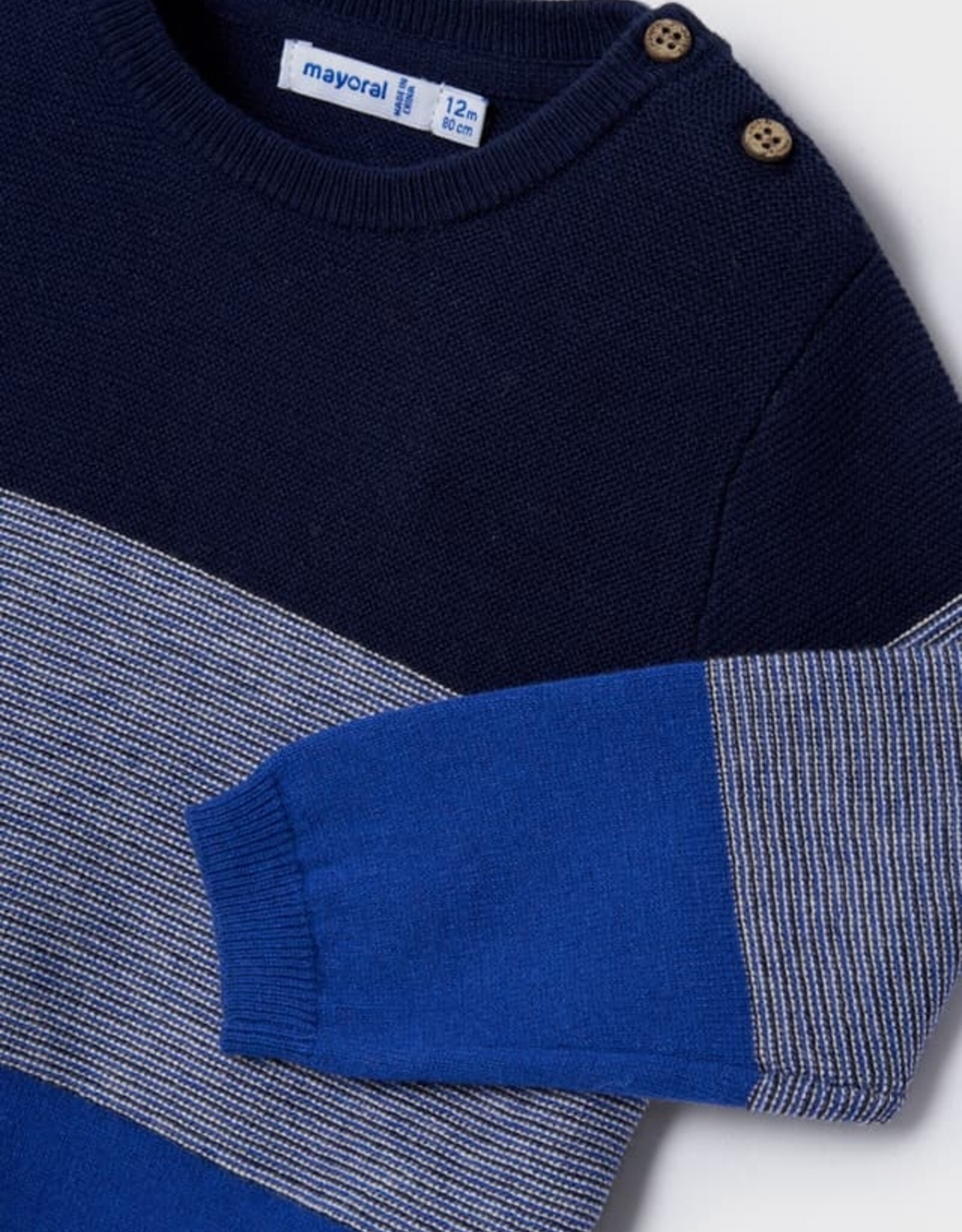 Mayoral Klein Blue Striped Jumper