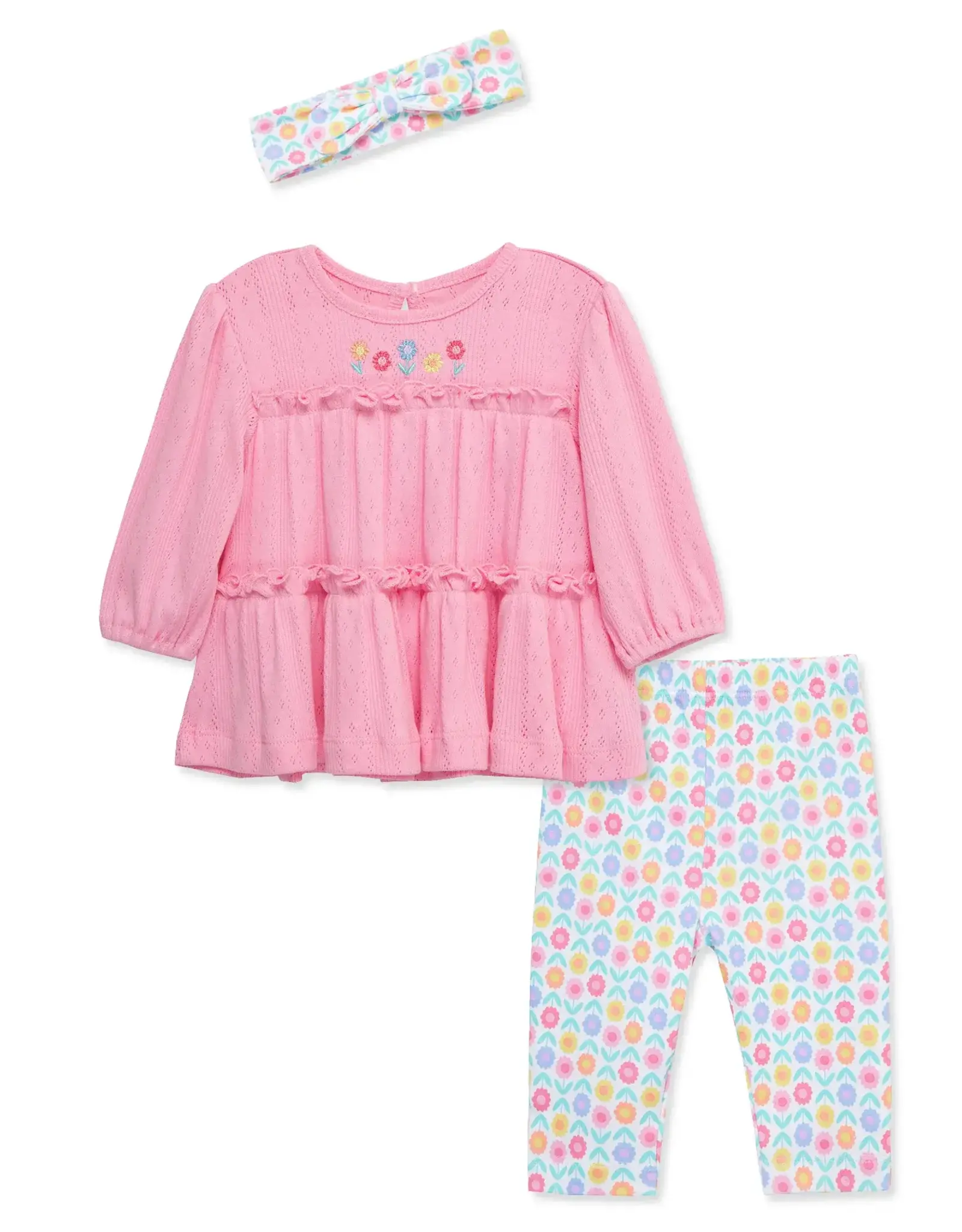 Little Me Mod Floral Tunic & Legging Set