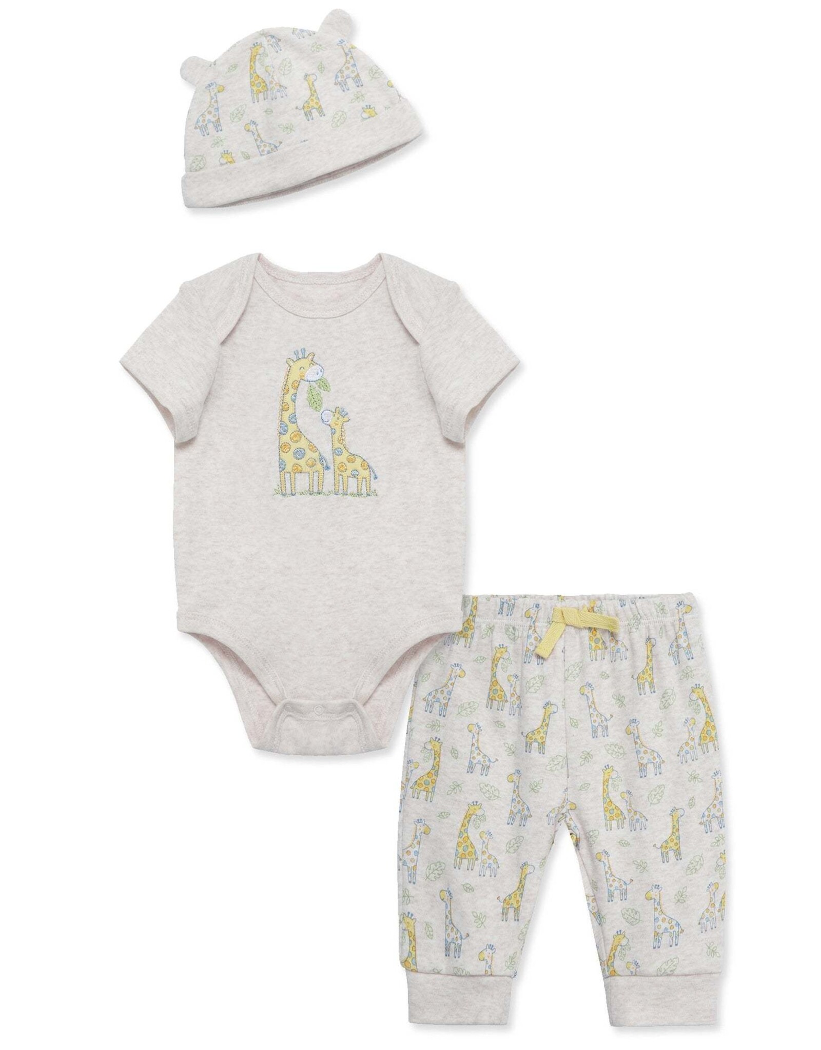 Little Me Giraffes Bodysuit & Pant Set