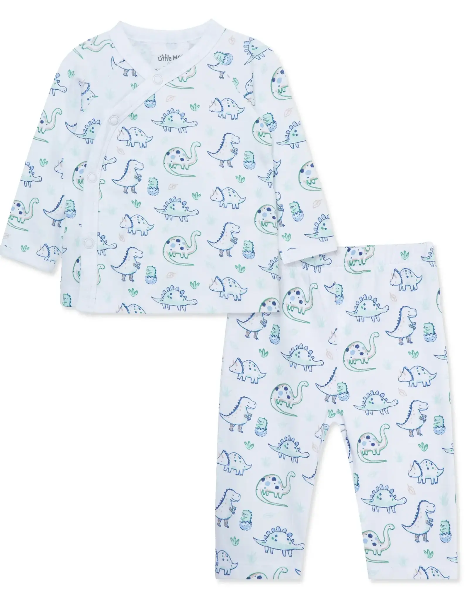Little Me Dino Friends Cardigan Set