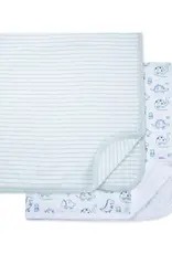 Little Me Dino Friends Receiving Blankets (2Pack)