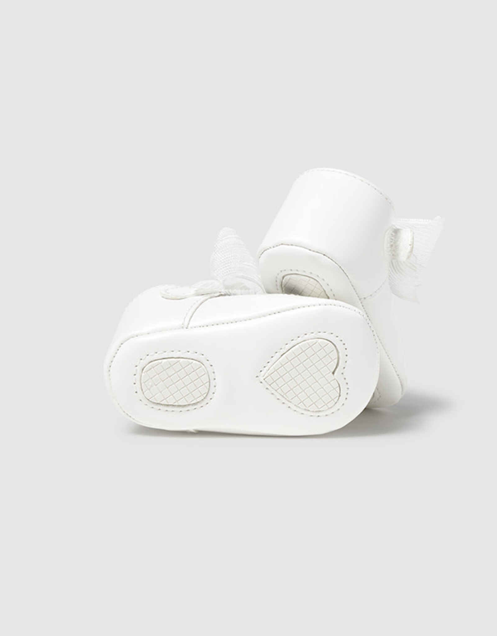 Mayoral White Dressy Mary Jane shoes for Baby
