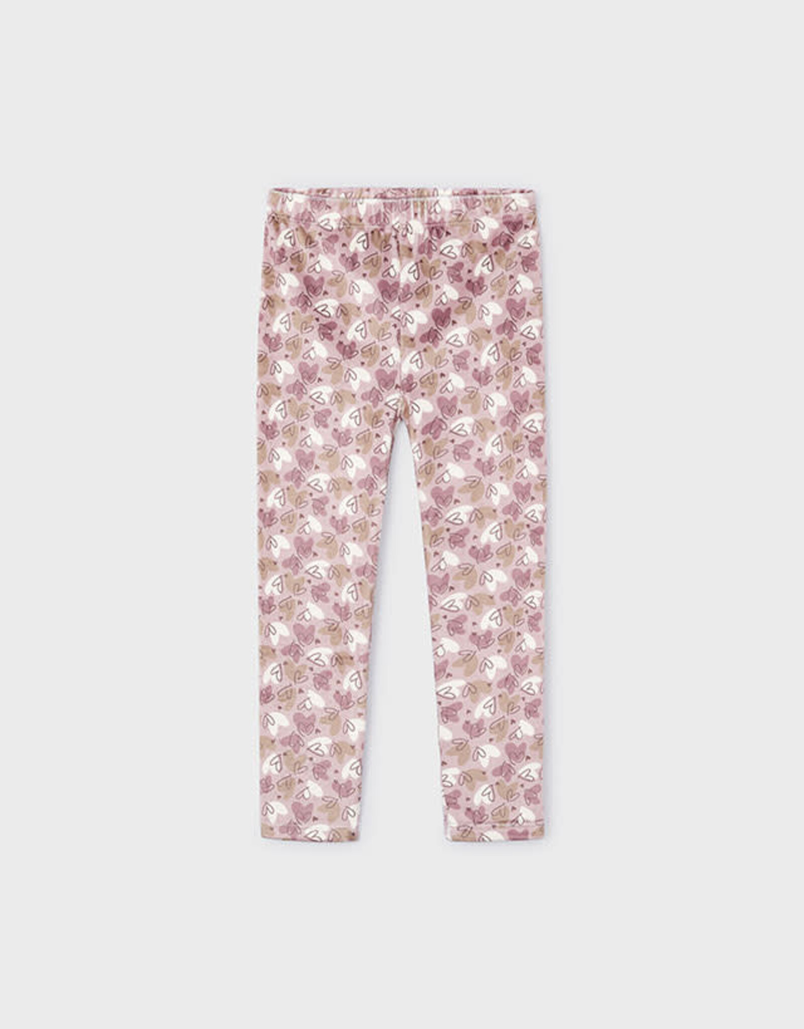 Mayoral Heart Leggings in Rose