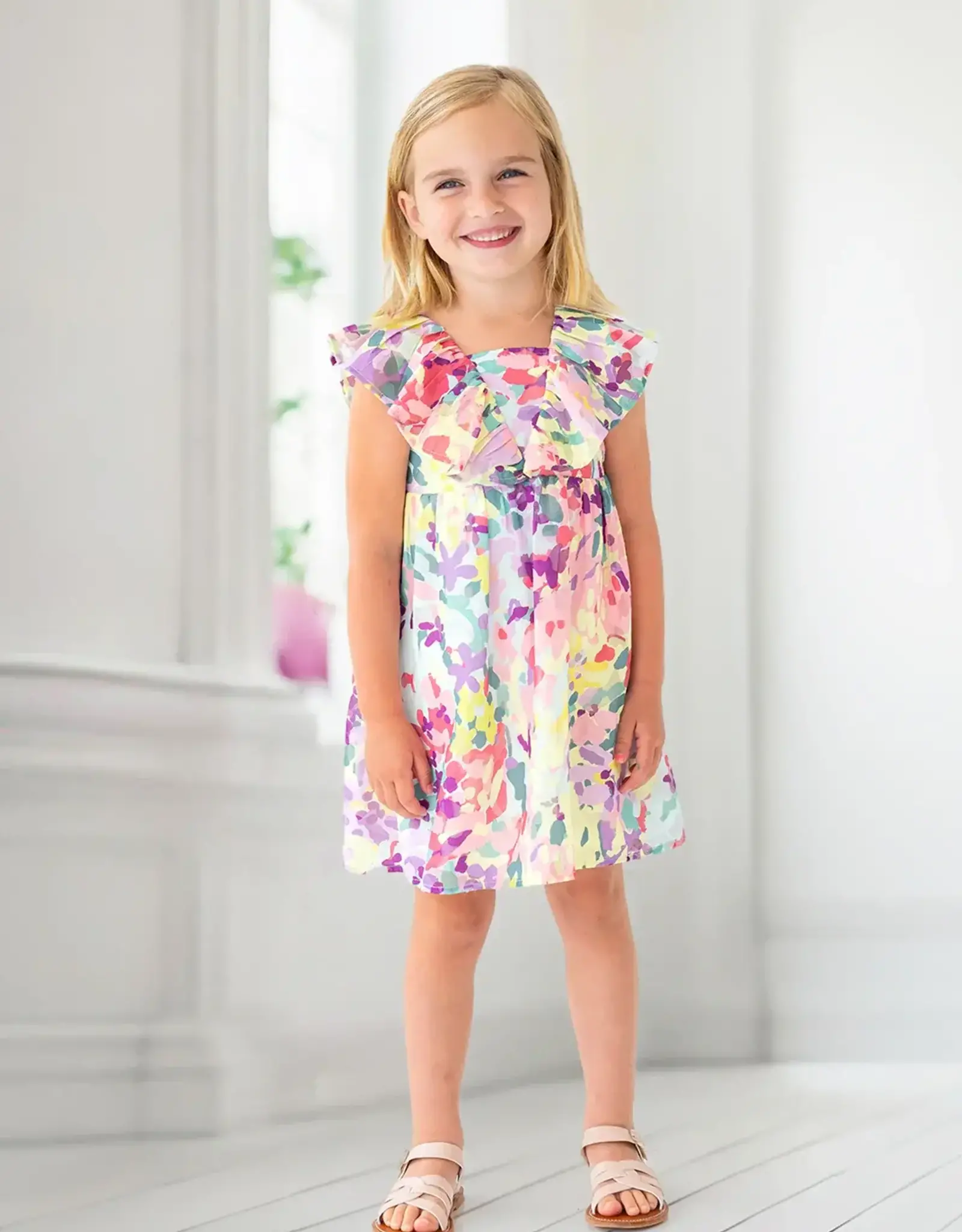 Isobella & Chloe Watercolor Dress