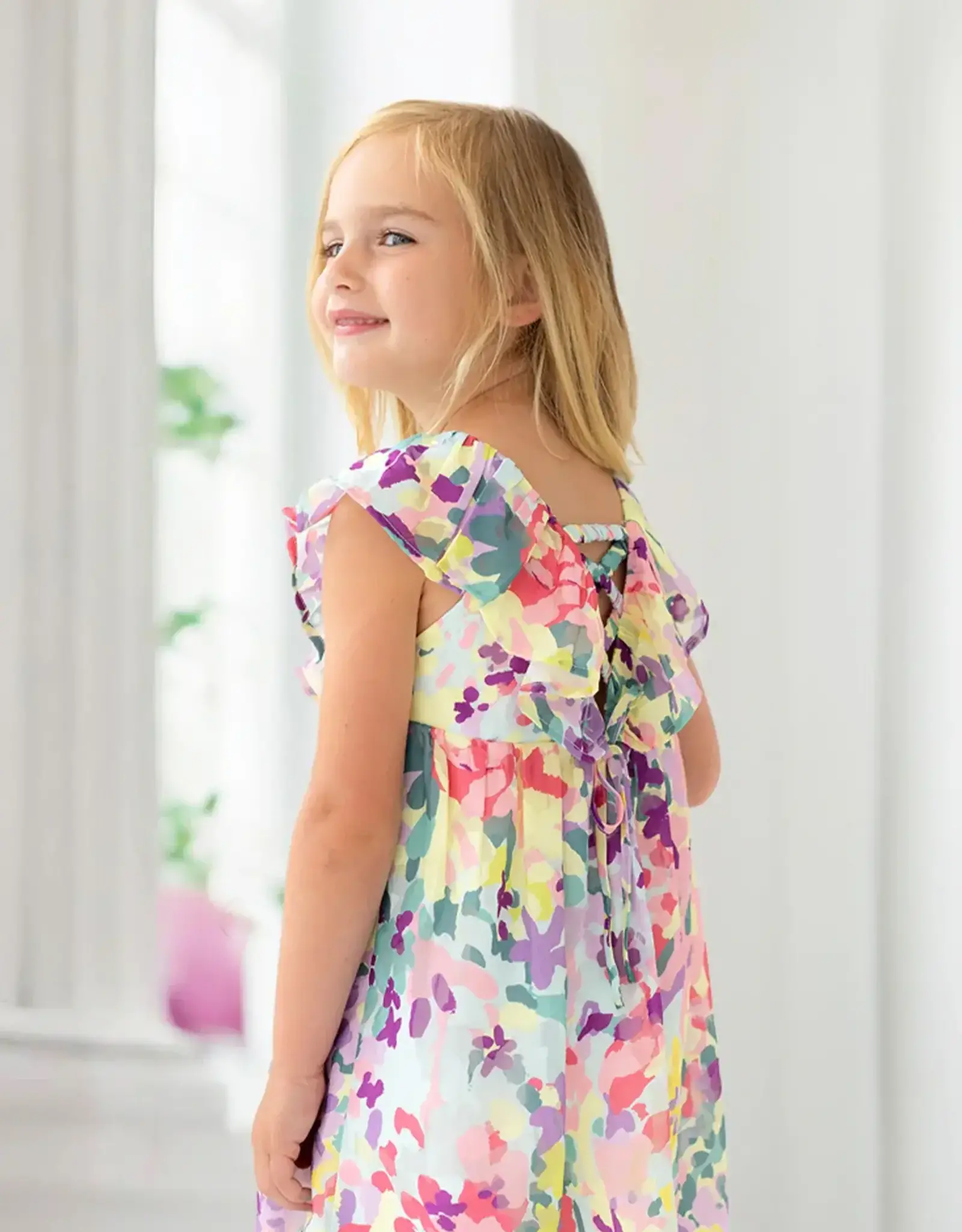 Isobella & Chloe Watercolor Dress