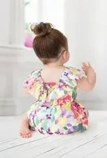 Isobella & Chloe Watercolor Romper