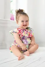 Isobella & Chloe Watercolor Romper
