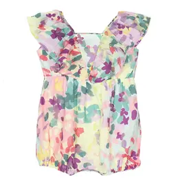 Isobella & Chloe Watercolor Romper