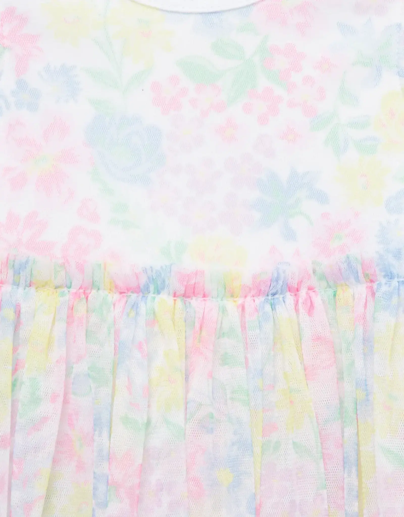 Little Me Lush Garden Popover & Headband