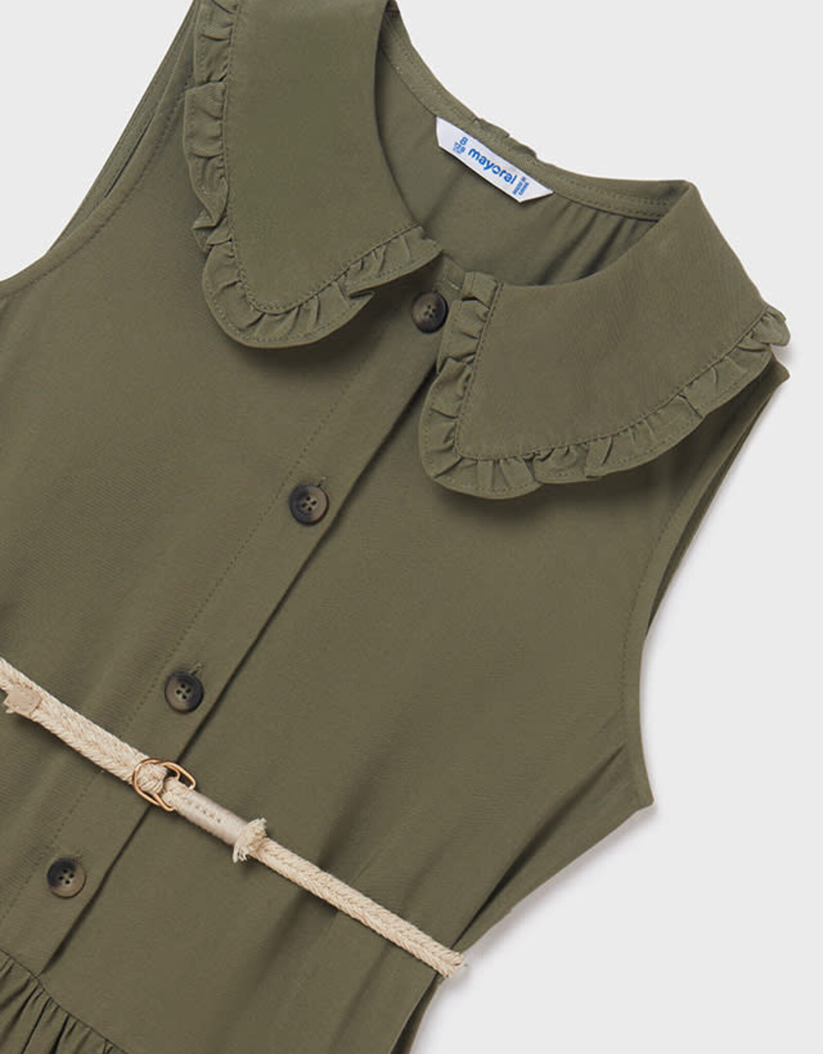 Mayoral Seaweed Jumpsuit w/Belt