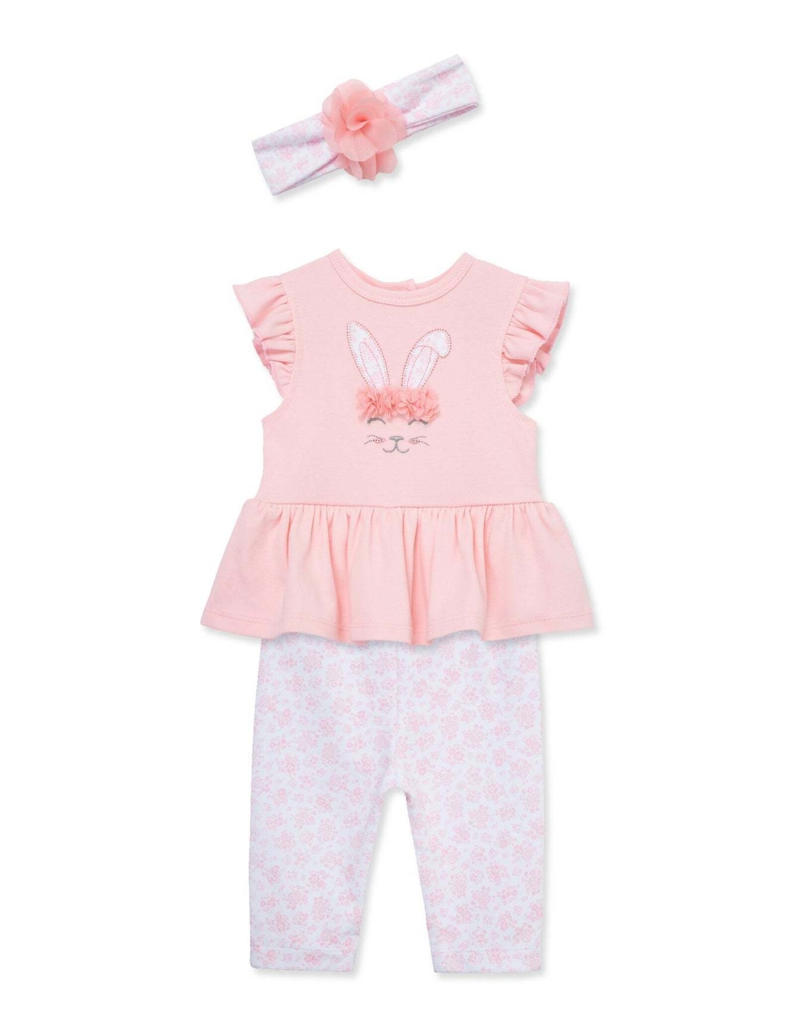 Little Me Bunny Bodysuit and Pant Set