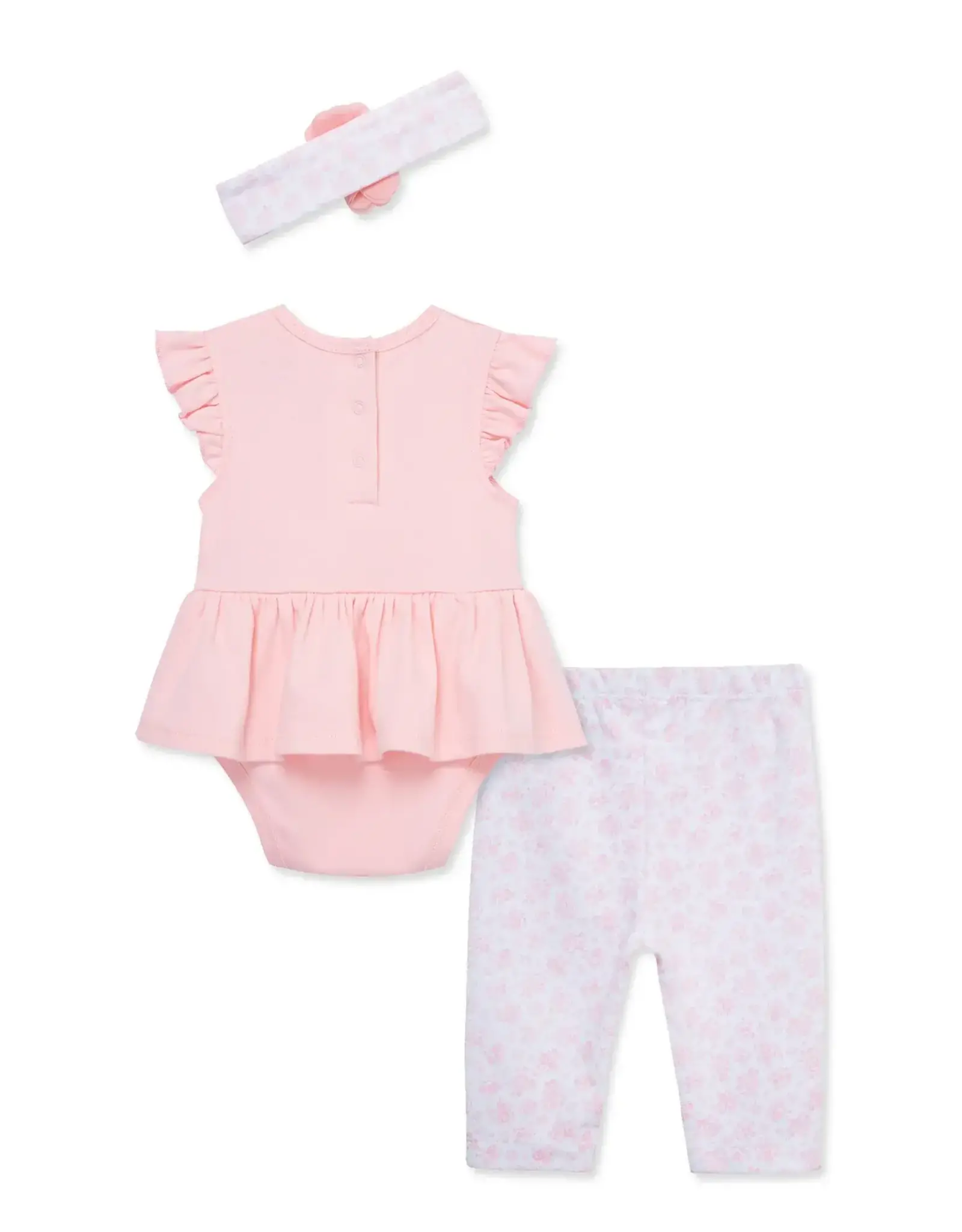 Little Me Bunny Bodysuit and Pant Set