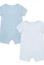 Little Me Snuggly Safari Rompers (2pack)