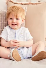 Little Me Snuggly Safari Rompers (2pack)