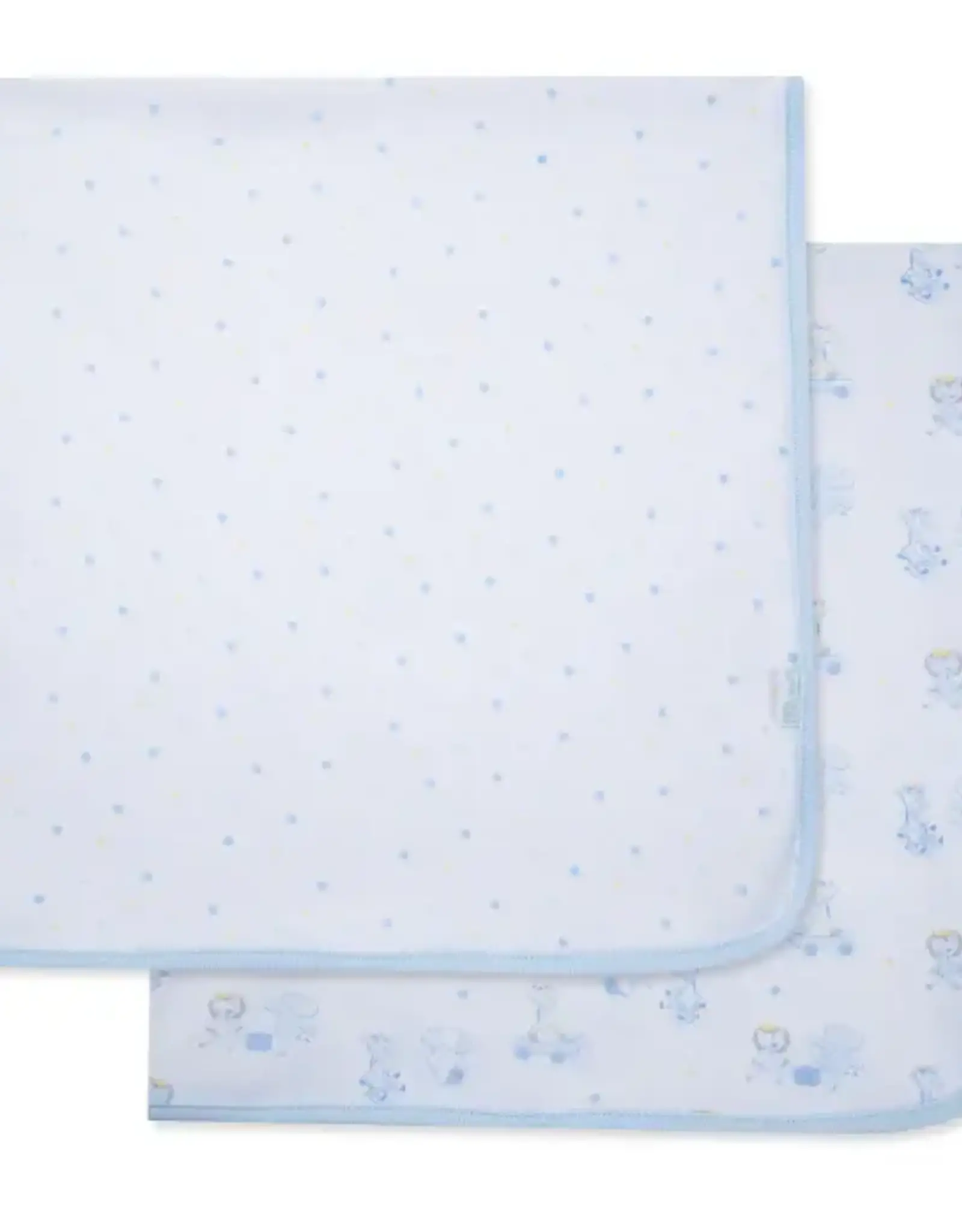 Little Me Snuggly Safari Blanket 2pack